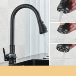 VintageTap | Kitchen Sink Faucet with Swivel Spout & Antique Brass Finish | Elegant Design for Timeless Kitchens 6