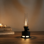 Vintage Lantern with LED Technology | Rechargeable & Safe Lighting for Cozy Ambience 1