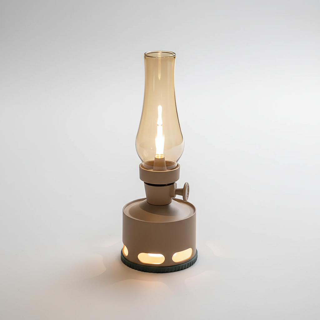 Vintage Lantern with LED Technology | Rechargeable & Safe Lighting for Cozy Ambience 9