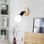 Vintage Retro Wall Lamp | Adjustable Wooden & Metal Sconce for Flexible Lighting 4