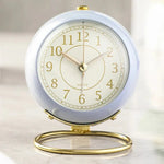 Vintage Style Alarm Clock with Silent Function & Night Light | Creative Design for Relaxed Mornings 0