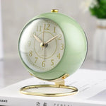 Vintage Style Alarm Clock with Silent Function & Night Light | Creative Design for Relaxed Mornings 1