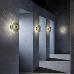 Vintara | Stylish Smoke Grey Glass Wall Sconce Lamp 2
