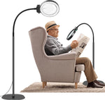 VisionPro | LED Magnifying Glass with Adjustable Gooseneck & 10X/30X Zoom | Hands-Free Aid for Reading and Crafts 0