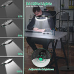 VisionPro | LED Magnifying Glass with Adjustable Gooseneck & 10X/30X Zoom | Hands-Free Aid for Reading and Crafts 2