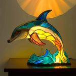 VitraFauna | Artistic Stained Glass Lamp with Unique Animal Prints | Stylish Lighting for Cozy Ambiance 5