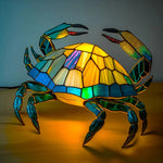 VitraFauna | Artistic Stained Glass Lamp with Unique Animal Prints | Stylish Lighting for Cozy Ambiance 8