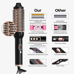 Volumizing Hot Air Brush | Dual-Heat Design for Frizz-Free Shine | Ionic Technology for Effortless Styling 2