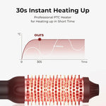 Volumizing Hot Air Brush | Dual-Heat Design for Frizz-Free Shine | Ionic Technology for Effortless Styling 6