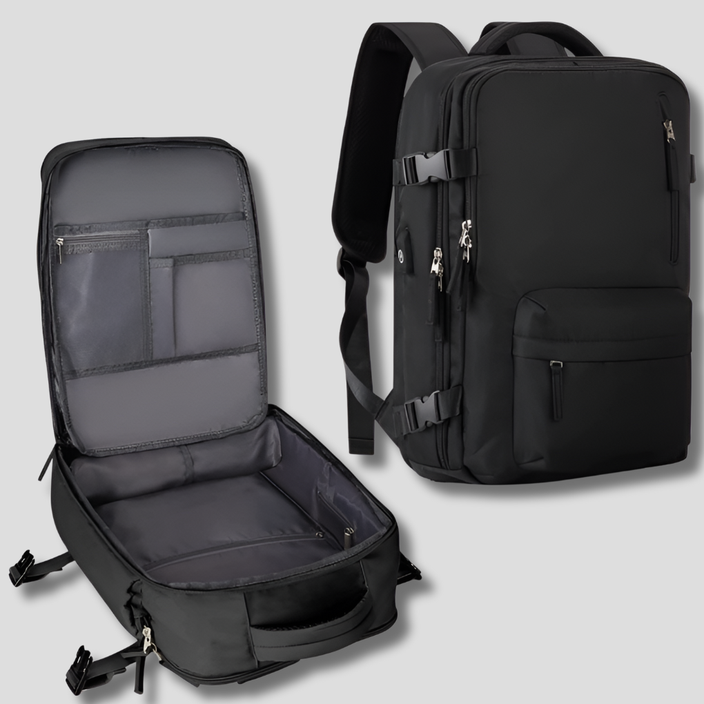 Voyager Pack | Expandable Travel Backpack with 76L Capacity | Airline Compliant Design for Organized Journeys 1