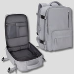 Voyager Pack | Expandable Travel Backpack with 76L Capacity | Airline Compliant Design for Organized Journeys 4