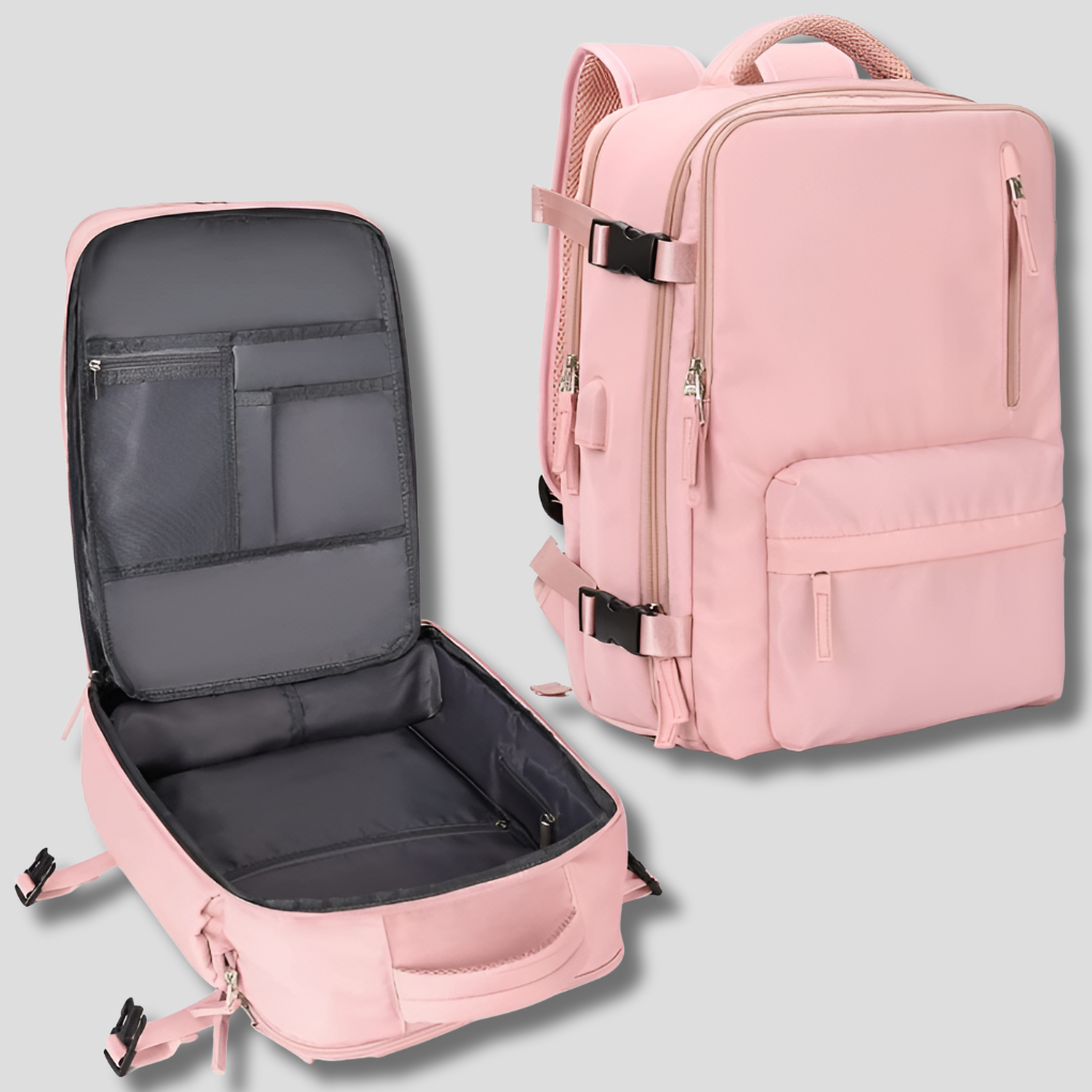 Voyager Pack | Expandable Travel Backpack with 76L Capacity | Airline Compliant Design for Organized Journeys 8