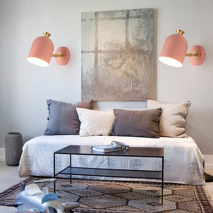 Wall Sconce Lamp with 1 Light, Metal Indoor Wall Light Fixture for Bedroom and Study – image 5