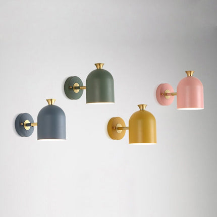 Wall Sconce Lamp with 1 Light, Metal Indoor Wall Light Fixture for Bedroom and Study – image 9