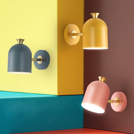 Wall Sconce Lamp with 1 Light, Metal Indoor Wall Light Fixture for Bedroom and Study – image 11