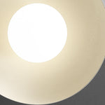 WabiSabiGlow | Elegant Modern Iron Glass Semi-Flush Mount Light 7