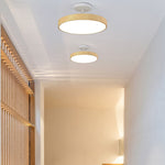 WabiSabi | Elegant Minimalist Wood Grain Ceiling Light Fixture 0