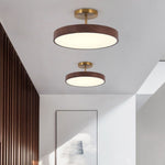 WabiSabi | Elegant Minimalist Wood Grain Ceiling Light Fixture 9