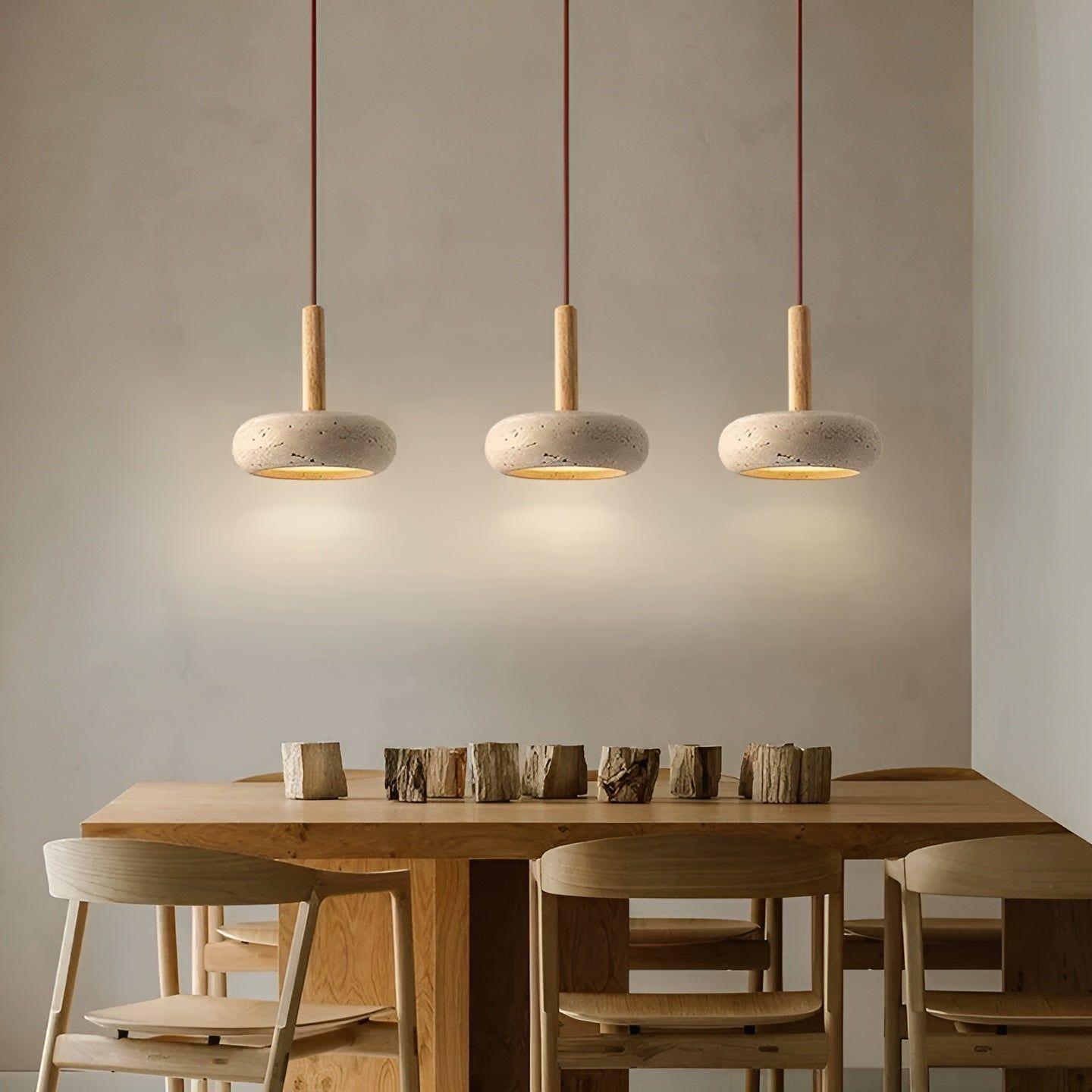 Wabi Sabi | Japanese Ceiling Light with Adjustable Length & LED Glow | Timeless Design for Serenity 0