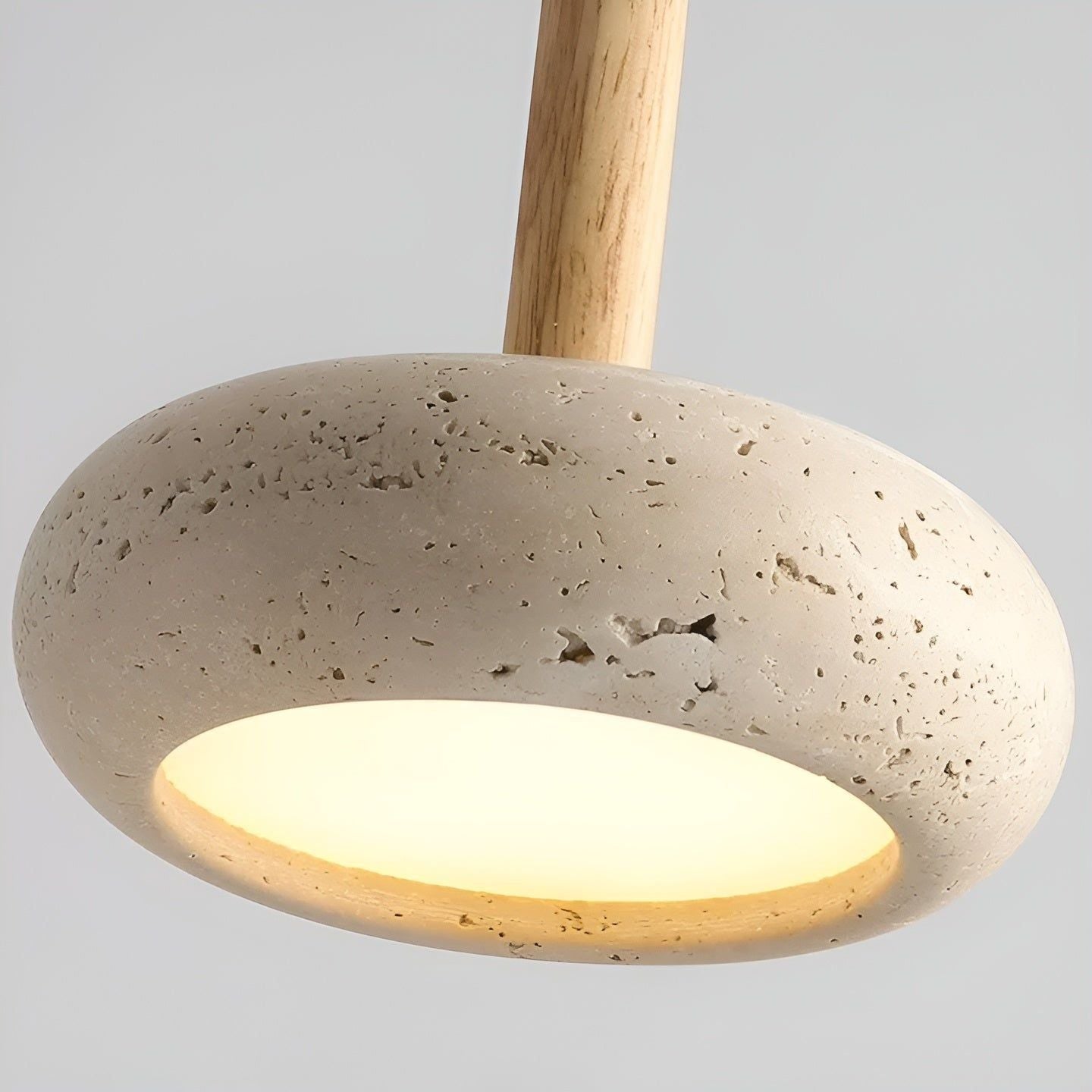 Wabi Sabi | Japanese Ceiling Light with Adjustable Length & LED Glow | Timeless Design for Serenity 4