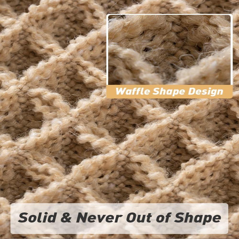 Waffle Bath Mat | Ultra-Absorbent Soft Mat with Durable Design | Cozy Bathroom Essential 4