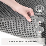 Waffle Bath Mat | Ultra-Absorbent Soft Mat with Durable Design | Cozy Bathroom Essential 7