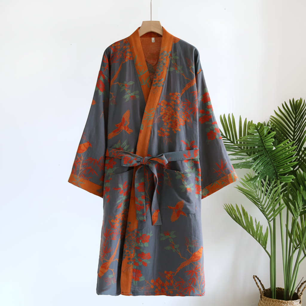 Waffle Bathrobe | Lightweight Quick-Dry Design for Everyday Comfort 1