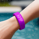 Water-Resistant Fitness Smartwatch with Activity Tracking | Adjustable Silicone Band for Daily Health Monitoring 3