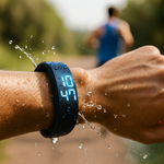 Water-Resistant Fitness Smartwatch with Activity Tracking | Adjustable Silicone Band for Daily Health Monitoring 5