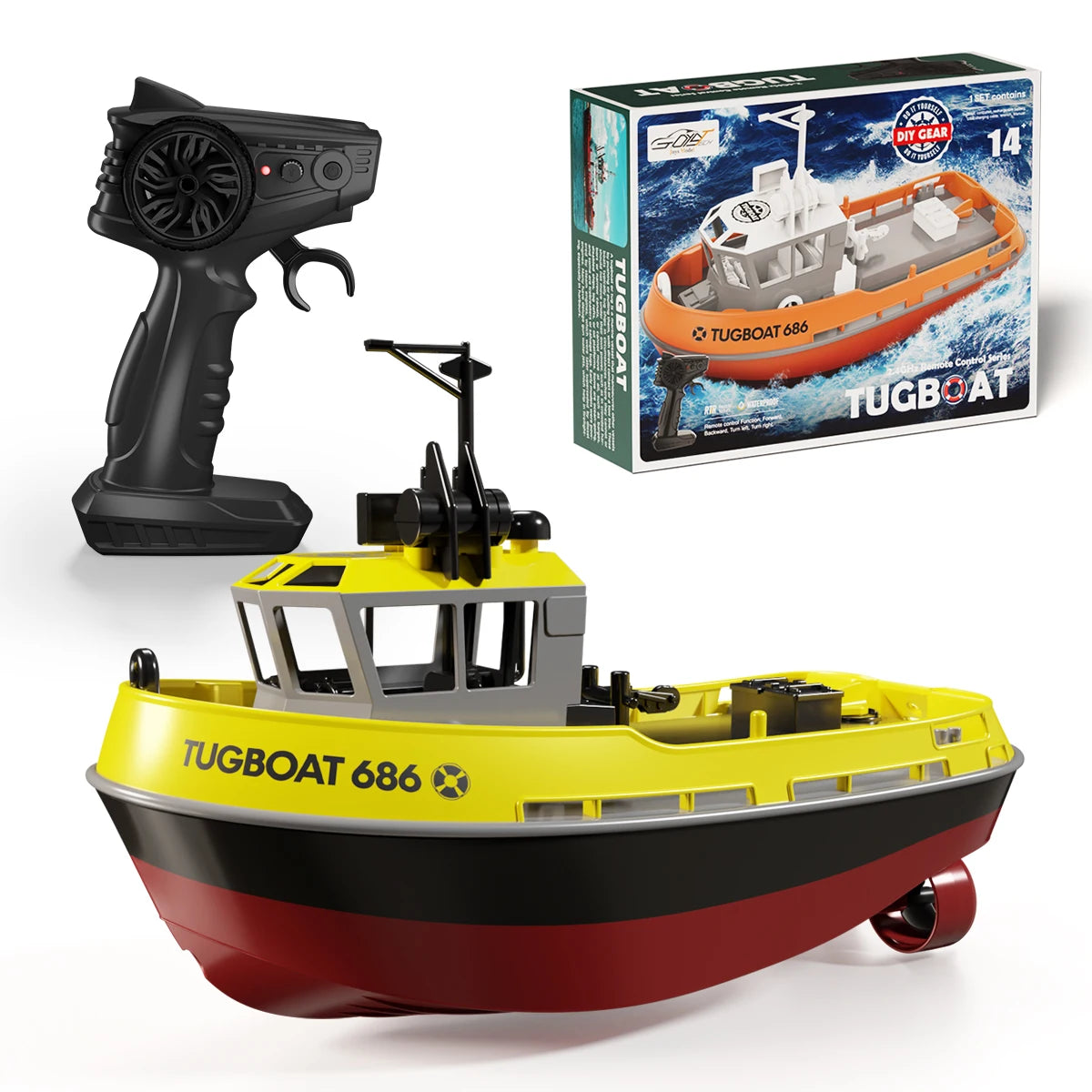 Water Explorer | RC Boat with Dual Motors & Long Range Control | Thrilling Water Adventures for Outdoor Fun 7