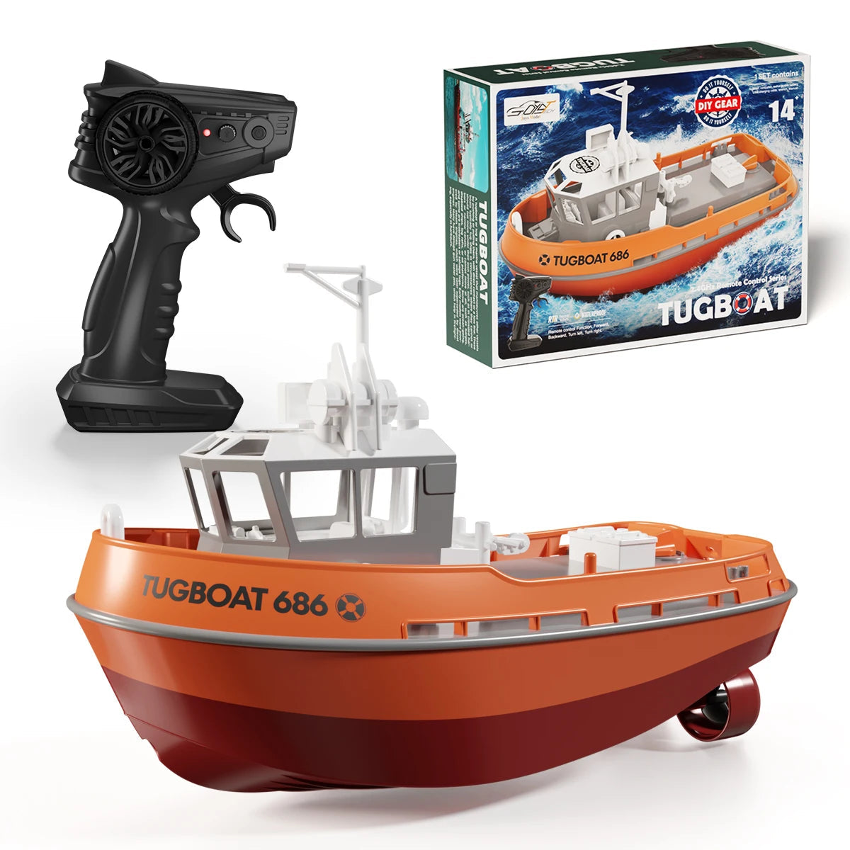 Water Explorer | RC Boat with Dual Motors & Long Range Control | Thrilling Water Adventures for Outdoor Fun 9