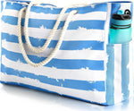 Waterproof Beach Bag with Sandproof Design | Large Beach Tote for All Your Outdoor Adventures 0