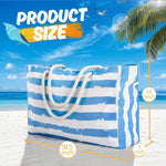 Waterproof Beach Bag with Sandproof Design | Large Beach Tote for All Your Outdoor Adventures 3