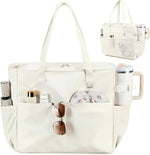 Waterproof Beach Bag with Wet Compartment | Spacious Tote for Outdoor Fun 0