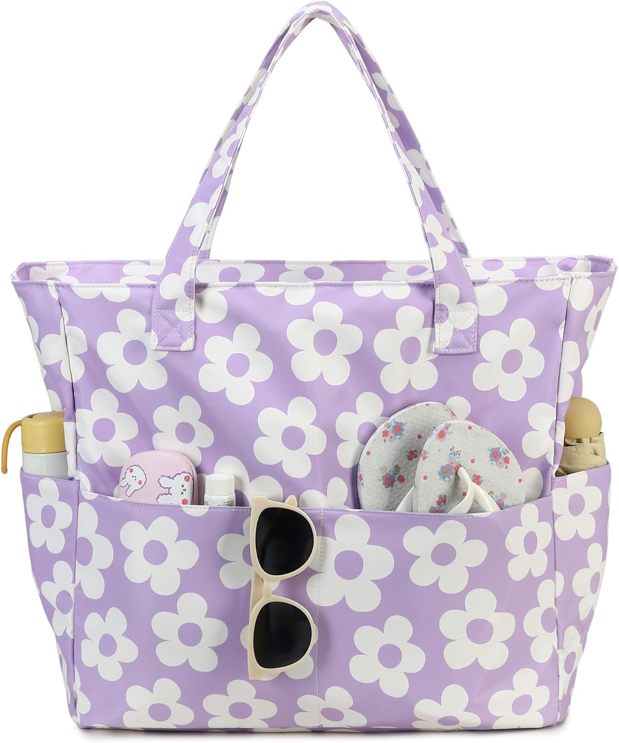 Waterproof Beach Bag with Wet Compartment | Spacious Tote for Outdoor Fun 22
