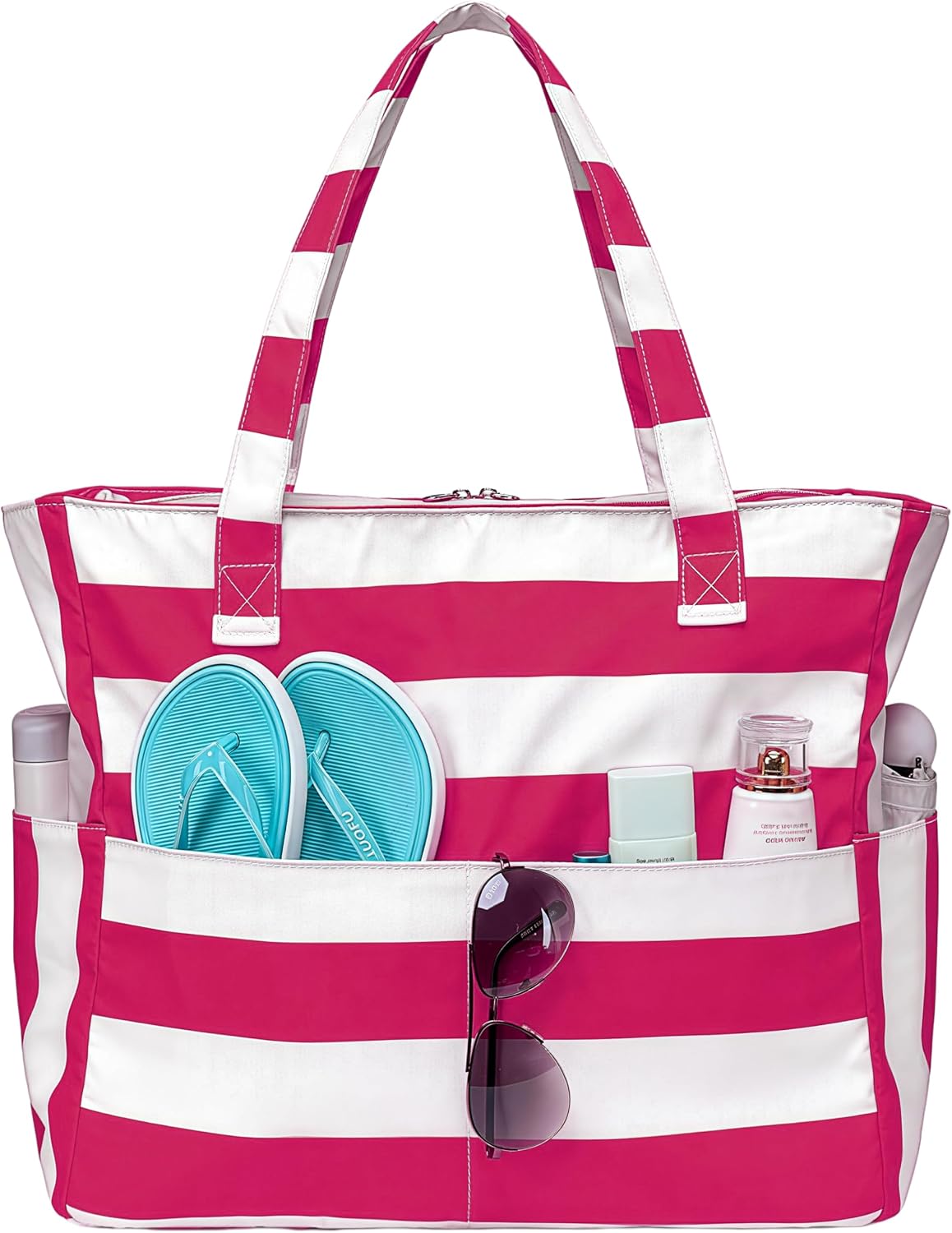 Waterproof Beach Bag with Wet Compartment | Spacious Tote for Outdoor Fun 27