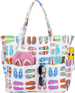 Waterproof Beach Bag with Wet Compartment | Spacious Tote for Outdoor Fun 32