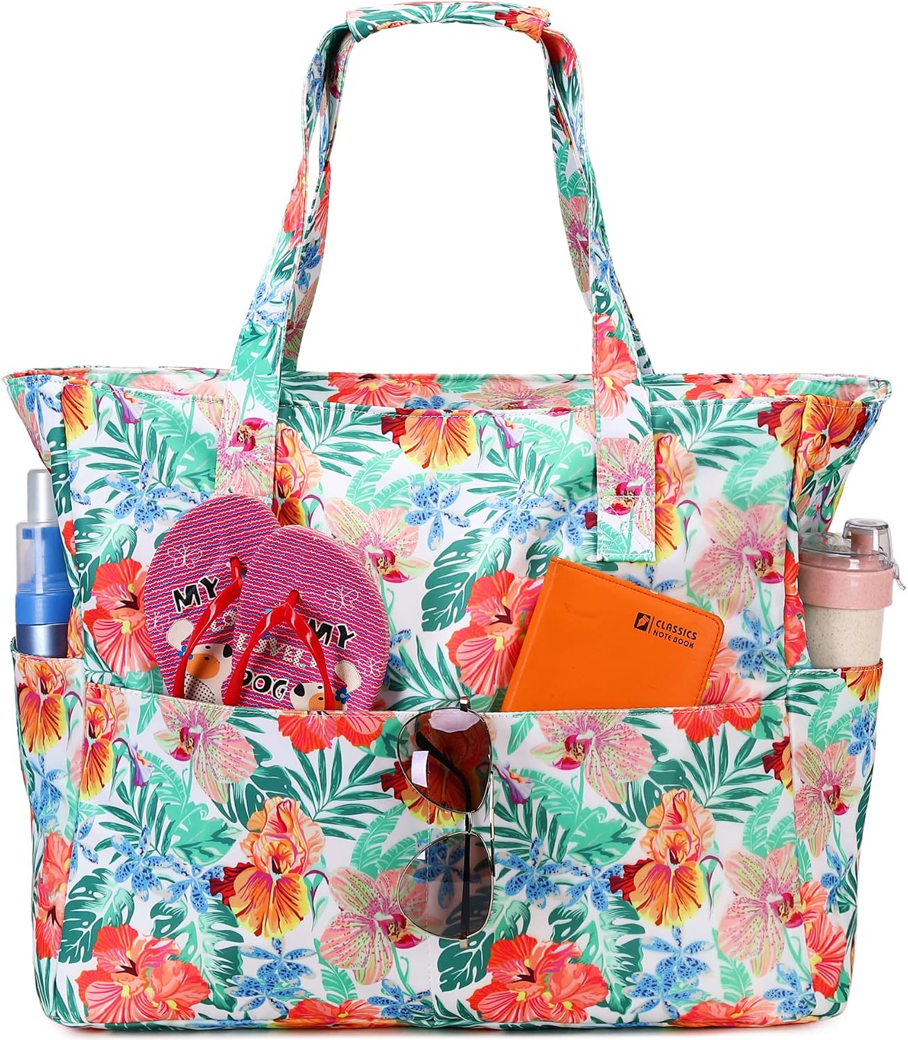 Waterproof Beach Bag with Wet Compartment | Spacious Tote for Outdoor Fun 40