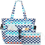Waterproof Beach Tote Bag with Large Capacity & Wet Compartment | Stylish Beach Bag for Women 11