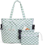 Waterproof Beach Tote Bag with Large Capacity & Wet Compartment | Stylish Beach Bag for Women 9