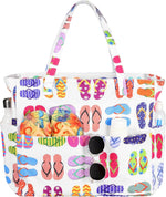 Waterproof Beach Tote Bag with Large Capacity & Zipper | Versatile Beach Bag for Travel and Gym 7