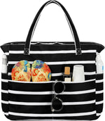 Waterproof Beach Tote Bag with Large Capacity & Zipper | Versatile Beach Bag for Travel and Gym 9