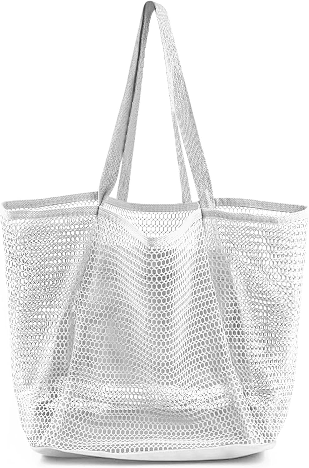 Waterproof Beach Tote Bag with Mesh Compartment | Stylish Design for Summer Adventures 11