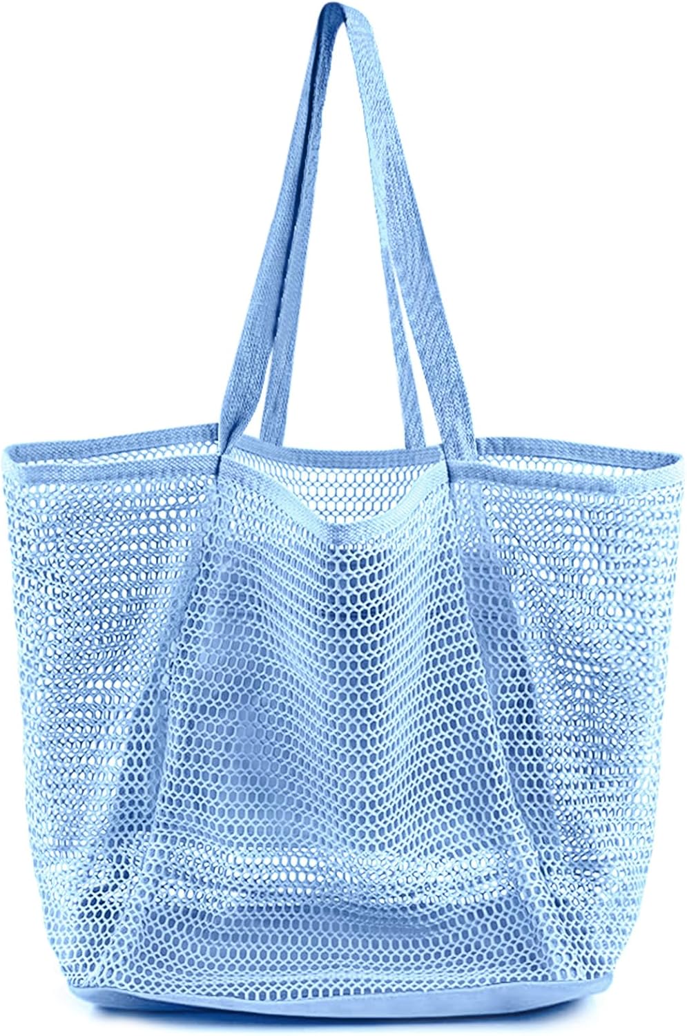 Waterproof Beach Tote Bag with Mesh Compartment | Stylish Design for Summer Adventures 9