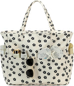 Waterproof Beach Tote Bag with Wet Compartment | Extra Large Beach Bag for Women 30