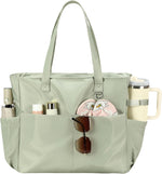 Waterproof Beach Tote Bag with Wet Compartment | Extra Large Beach Bag for Women 34