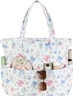Waterproof Beach Tote Bag with Wet Compartment | Extra Large Beach Bag for Women 35