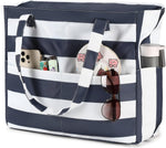 Waterproof Beach Tote Bag with Wet Compartment | Extra Large Beach Bag for Women 9