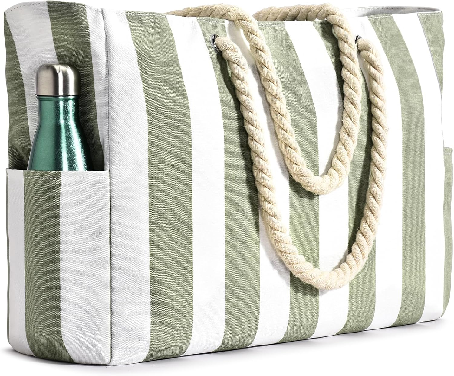 Waterproof Beach Tote | Oversized Design with Multiple Pockets | Ideal for Beach and Travel 10