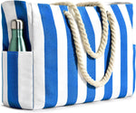 Waterproof Beach Tote | Oversized Design with Multiple Pockets | Ideal for Beach and Travel 14